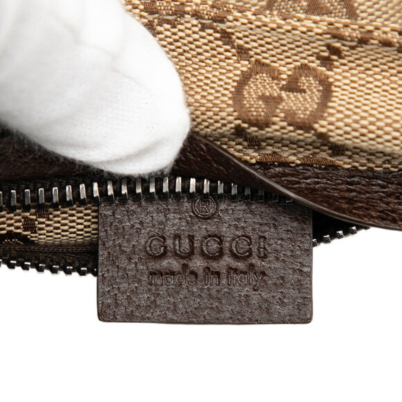 GUCCI Authentic Brown Leather Hobo Bag - Picture 5 of 6